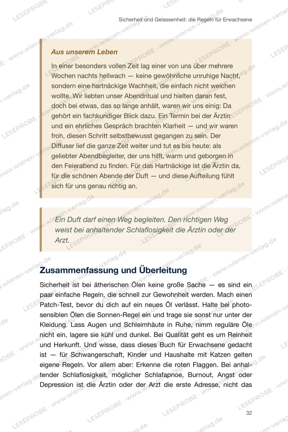 Seite 3 der Leseprobe: Sicherheit zusammengefasst