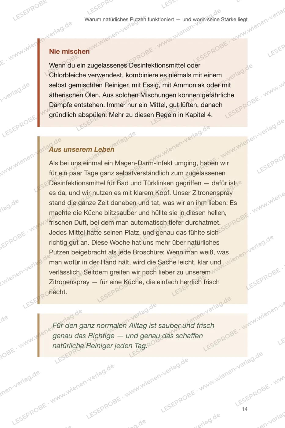 Seite 3 der Leseprobe: Wann das milde Mittel reicht