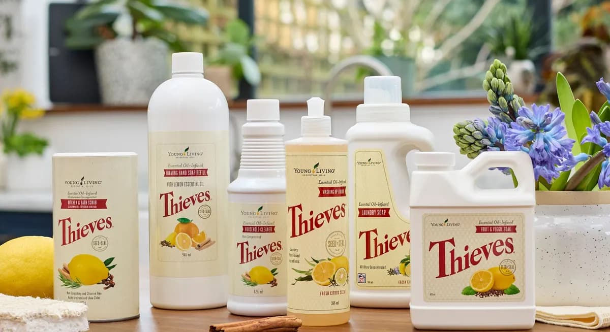Thieves-Reinigungsprodukte von Young Living