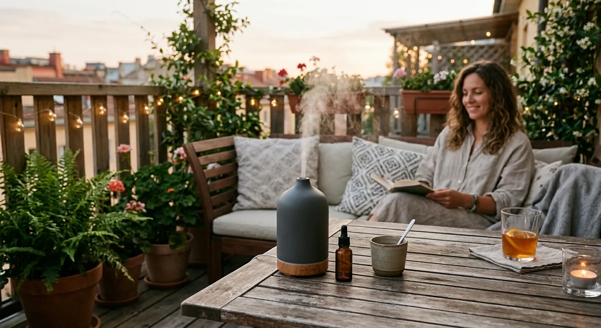 Diffuser auf Terrasse und Balkon: Duftkulisse für den Abend