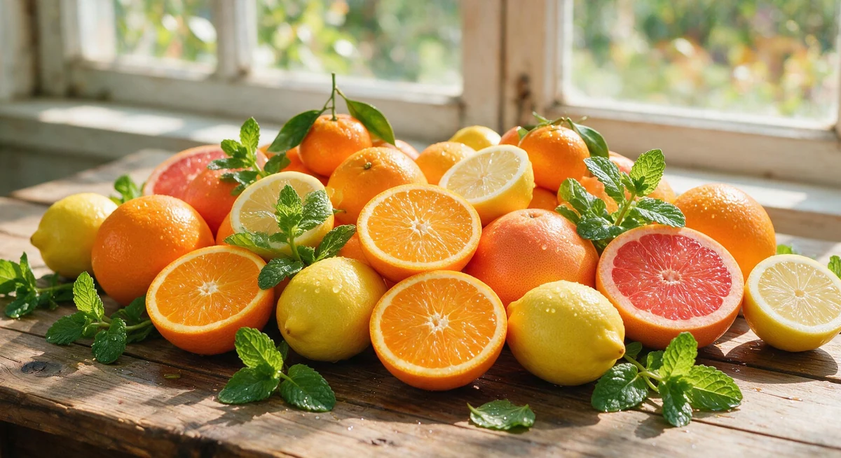 Citrus Fresh – Ölmischung in der Anwendung