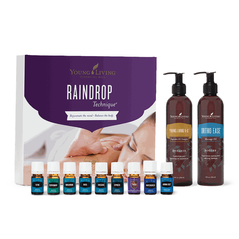 Young Living Raindrop-Technique-Kollektion