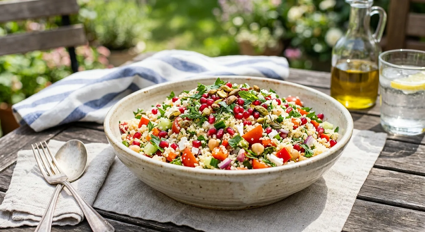Couscous-Salat mit Lemon+ & Cumin+ – Rezept mit ätherischen Ölen von Young Living