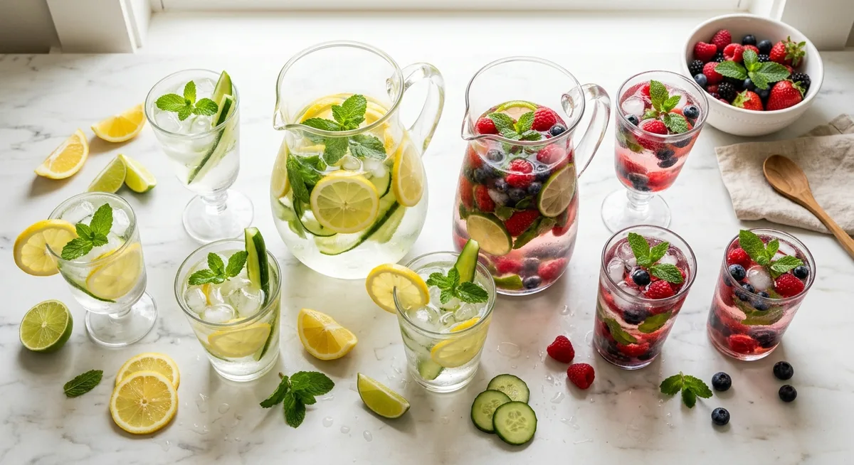 Getränke & Infused Water – Rezeptsammlung mit ätherischen Ölen