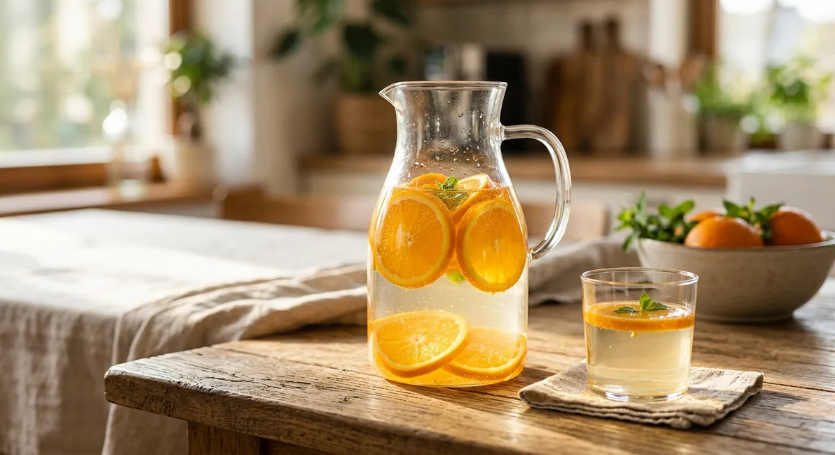 Orangen-Wasser – Rezept mit ätherischen Ölen von Young Living