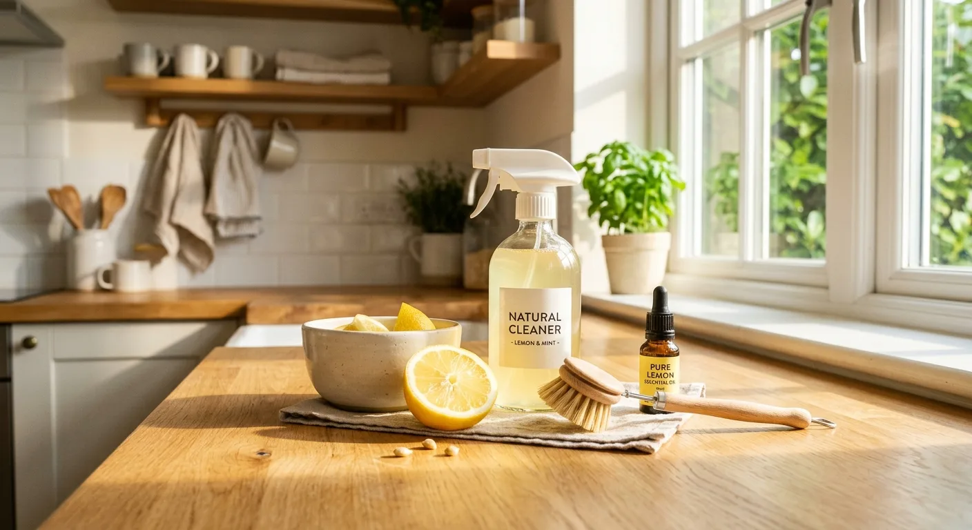 Küche natürlich reinigen – ätherische Öle Anwendung